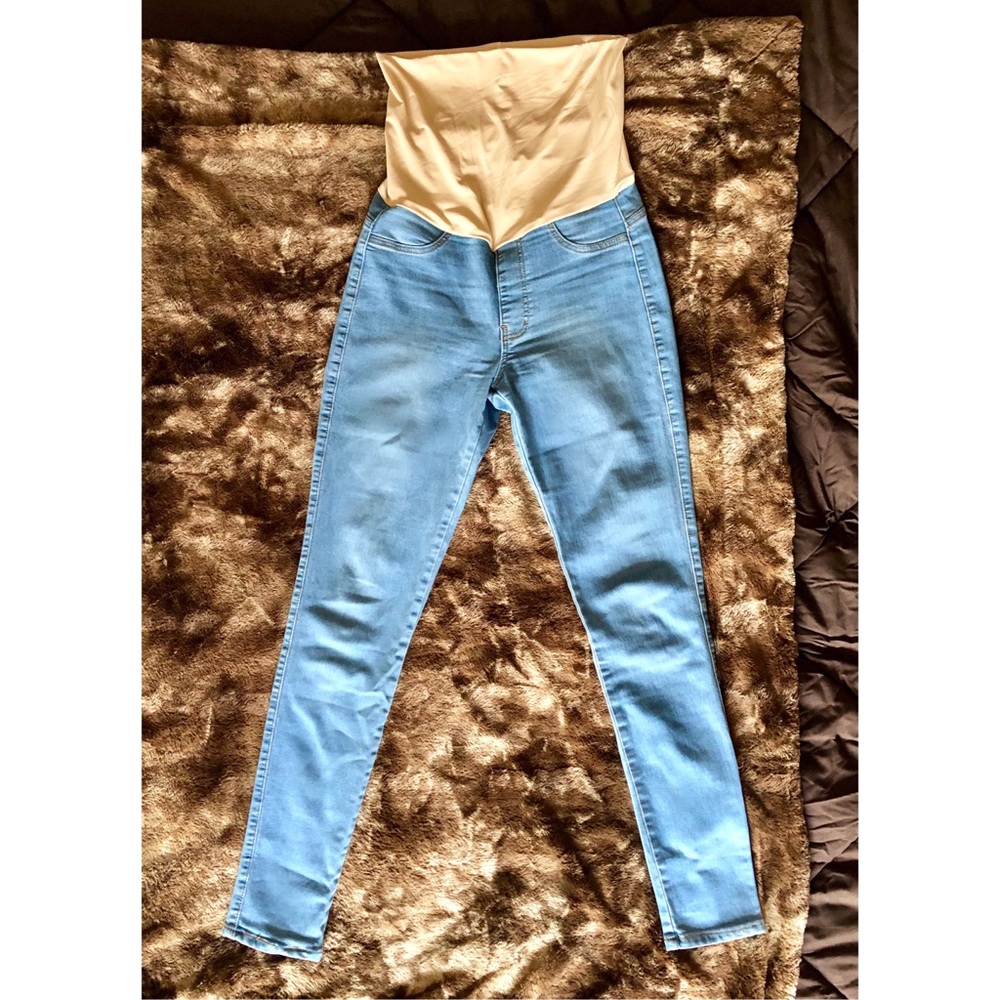 High Rise Skinny Maternity Jeans (L) Fashion Nova